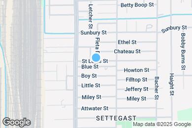 Map image of the property - 7949 Blue St