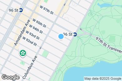 Map image of the property - 35 W 94th St