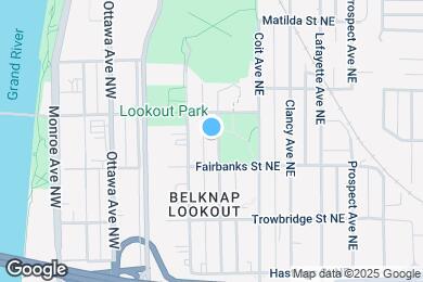 Map image of the property - 723 Livingston Ave NE