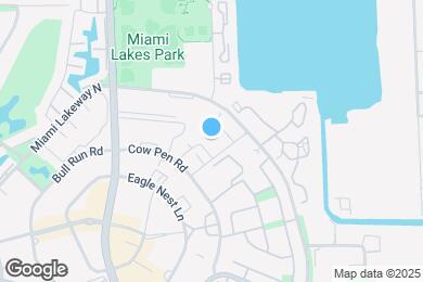 Map image of the property - Courtyards at Miami Lakes