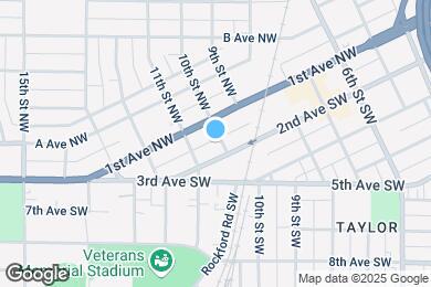 Map image of the property - 116 10th St SW
