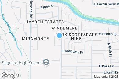 Map image of the property - 6480 N 82nd St