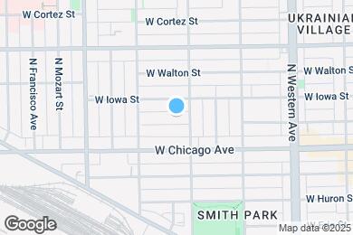 Map image of the property - 2612 W Rice St