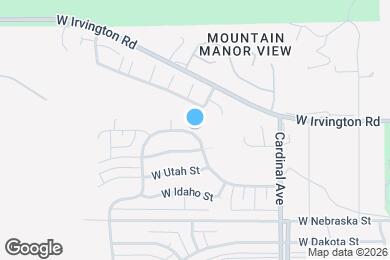 Map image of the property - 3068 W Wyoming St