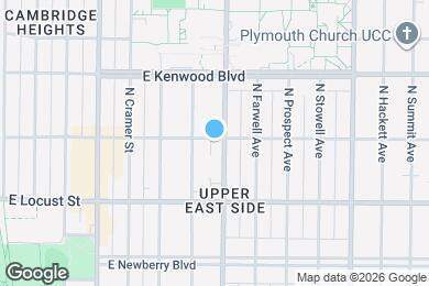 Map image of the property - 2977 N Maryland Ave