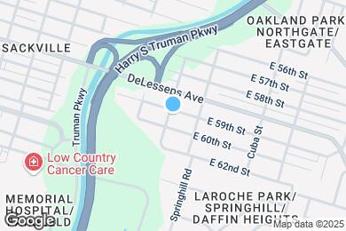 Map image of the property - 1801 E 59th St