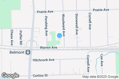 Map image of the property - 4934 Woodward Ave