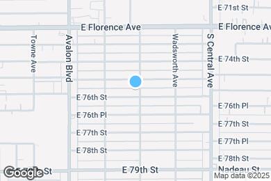 Map image of the property - 755 E 76th St