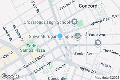 Map image of the property - Blue Oak Square Apartments