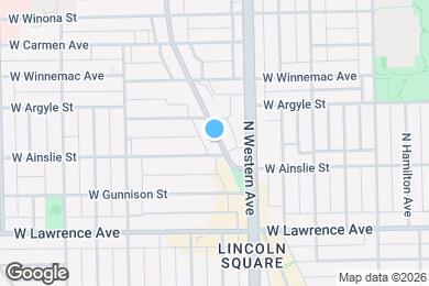 Map image of the property - 4912 N Lincoln Ave