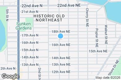 Map image of the property - 206 17th Ave NE