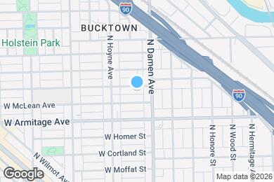 Map image of the property - 2021 W Dickens Ave