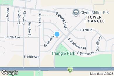 Map image of the property - 1679 Ensenada Way