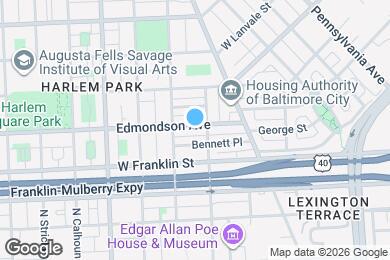 Map image of the property - 1015 Edmondson Ave