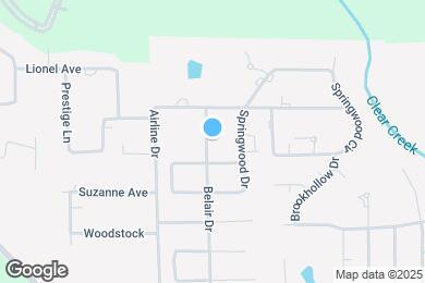 Map image of the property - 6408 Belair Dr