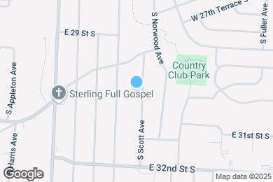 Map image of the property - 3008 S Scott Ave