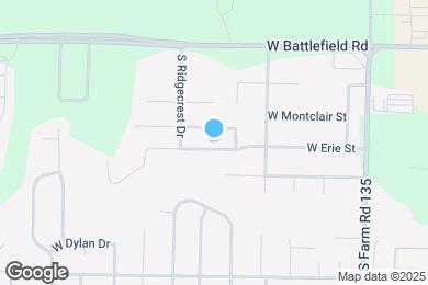 Map image of the property - 3371 W Erie St