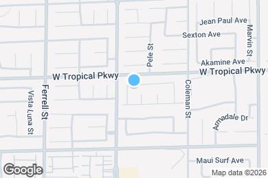 Map image of the property - 2801 Lava Rock Ave