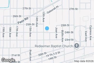 Map image of the property - 1254 24th St