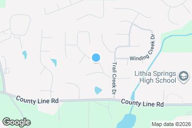 Map image of the property - 1705 Olde Oak Dr