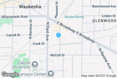 Map image of the property - 414 Barney St