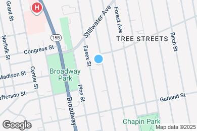 Map image of the property - 208 Grove St