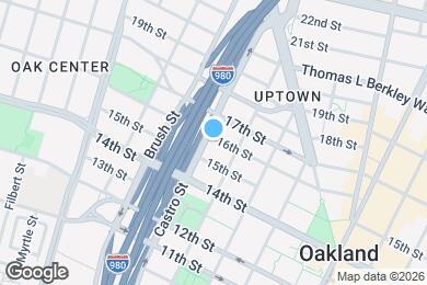 Map image of the property - 1520 Castro St