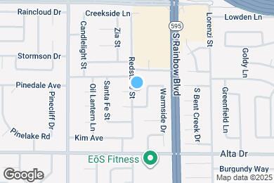 Map image of the property - 321 Redstone St