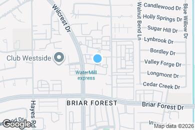 Map image of the property - 1307 Wilcrest Dr