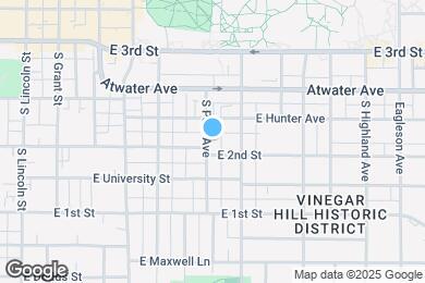 Map image of the property - 521 S Park Ave