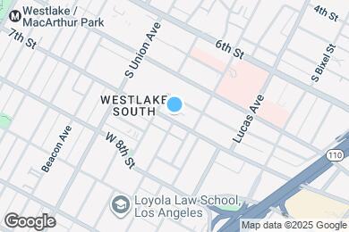 Map image of the property - 1331 W 7th St