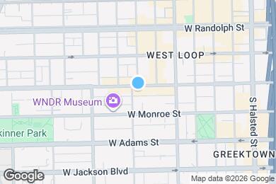 Map image of the property - 1061 W Madison St