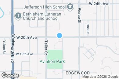 Map image of the property - 7000 W 20th Ave