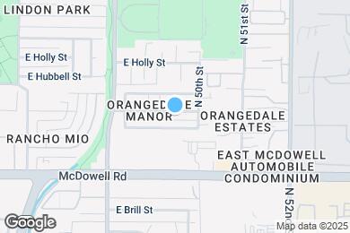 Map image of the property - 4917 E Granada Rd