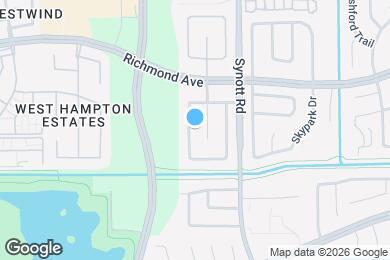 Map image of the property - 3103 Hazy Park Dr