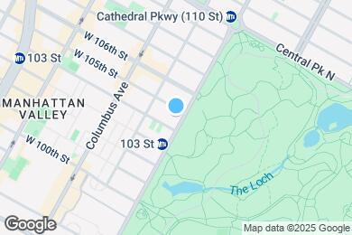 Map image of the property - 446 Central Park W