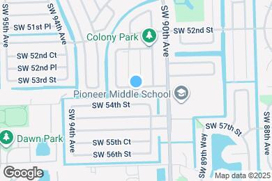 Map image of the property - 9060 SW 53rd St
