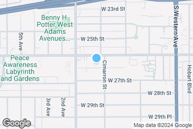 Map image of the property - 2235 & 2245 W 26th Pl