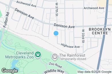 Map image of the property - 3880 W 37th St