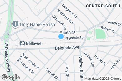 Map image of the property - 72 Tyndale St