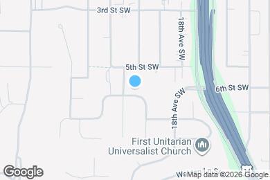 Map image of the property - 1917 6th St SW