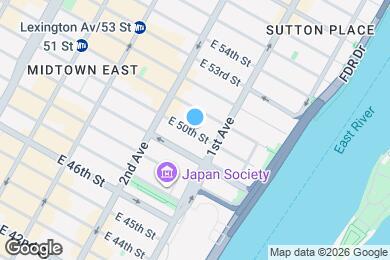 Map image of the property - 337 E 50th St