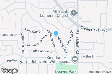Map image of the property - 5506 Lordsburg Trail