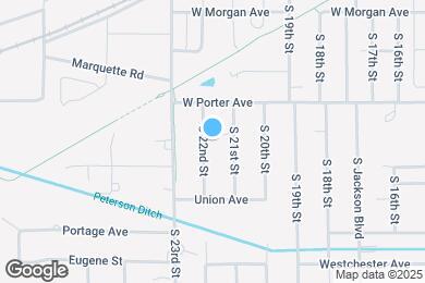 Map image of the property - 603 S 22nd St