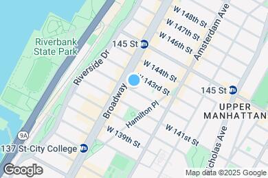 Map image of the property - 541 W 142nd St