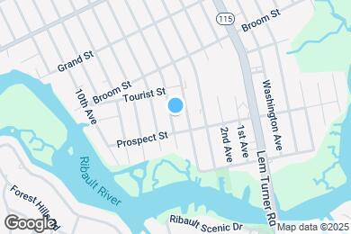Map image of the property - 8727 5th Ave