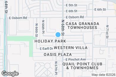 Map image of the property - 3207 N 67th Pl