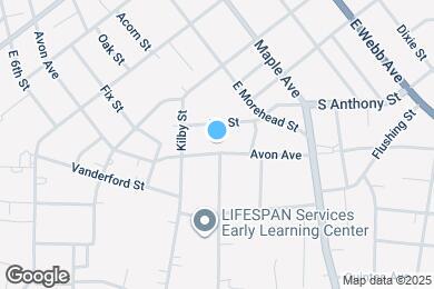 Map image of the property - 916 Avon Ave