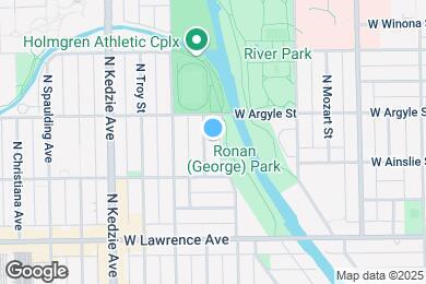 Map image of the property - 4933 N Whipple St