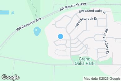 Map image of the property - 6298 SW Grand Oaks Dr